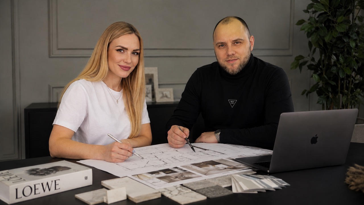 Юлия Герасименко и Андрей Герасименко — дизайнер и прораб